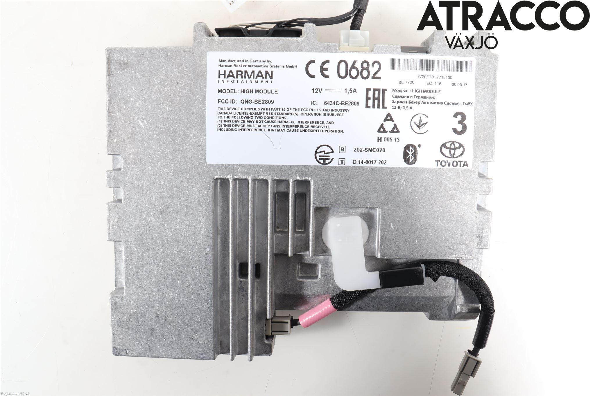 Toyota PRIUS (ZVW50) 16-21 Stereo Radio Med Cd