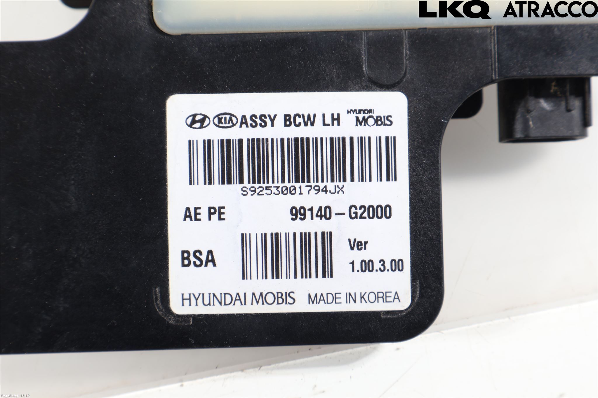 Hyundai IONIQ AE 17-22 Sensor Kollisjonsbeskyttelse