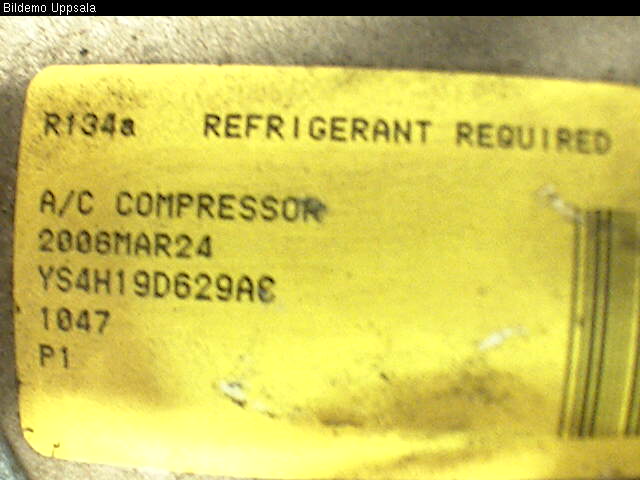 Mazda 2 (DY) 03-07 Varme Ac Kompressor