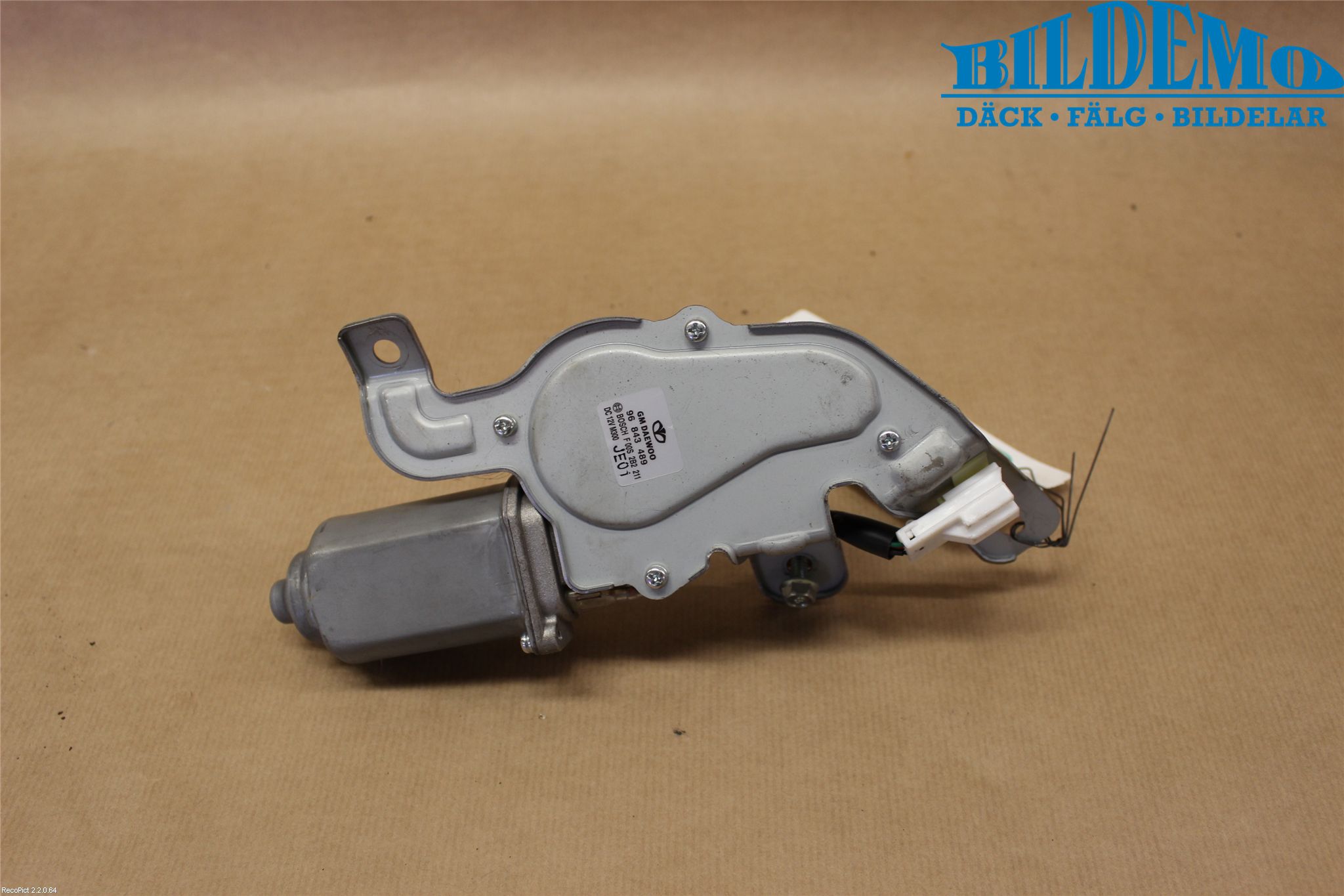 GM CHEVROLET SPARK Viskermotor Bakluke