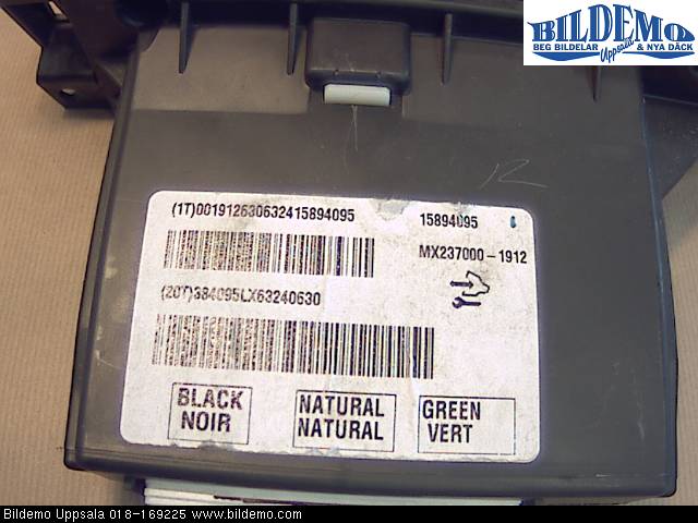 Cadillac SRX Varme Ac Betjening-Display