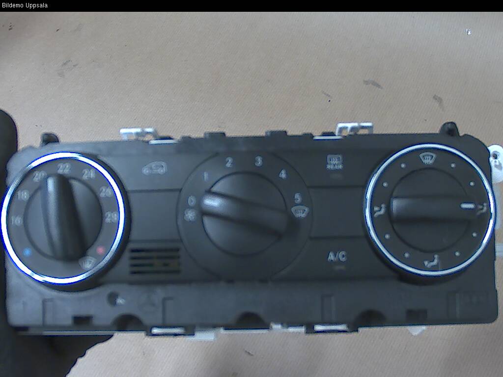 Mercedes-Benz MB B-KLASS (W245) 05-12 Varme Ac Betjening-Display