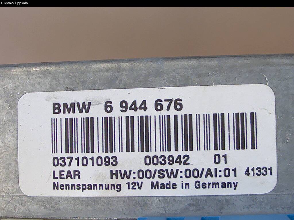 BMW 6 E63/64    02-10 Styreenhet Øvrig