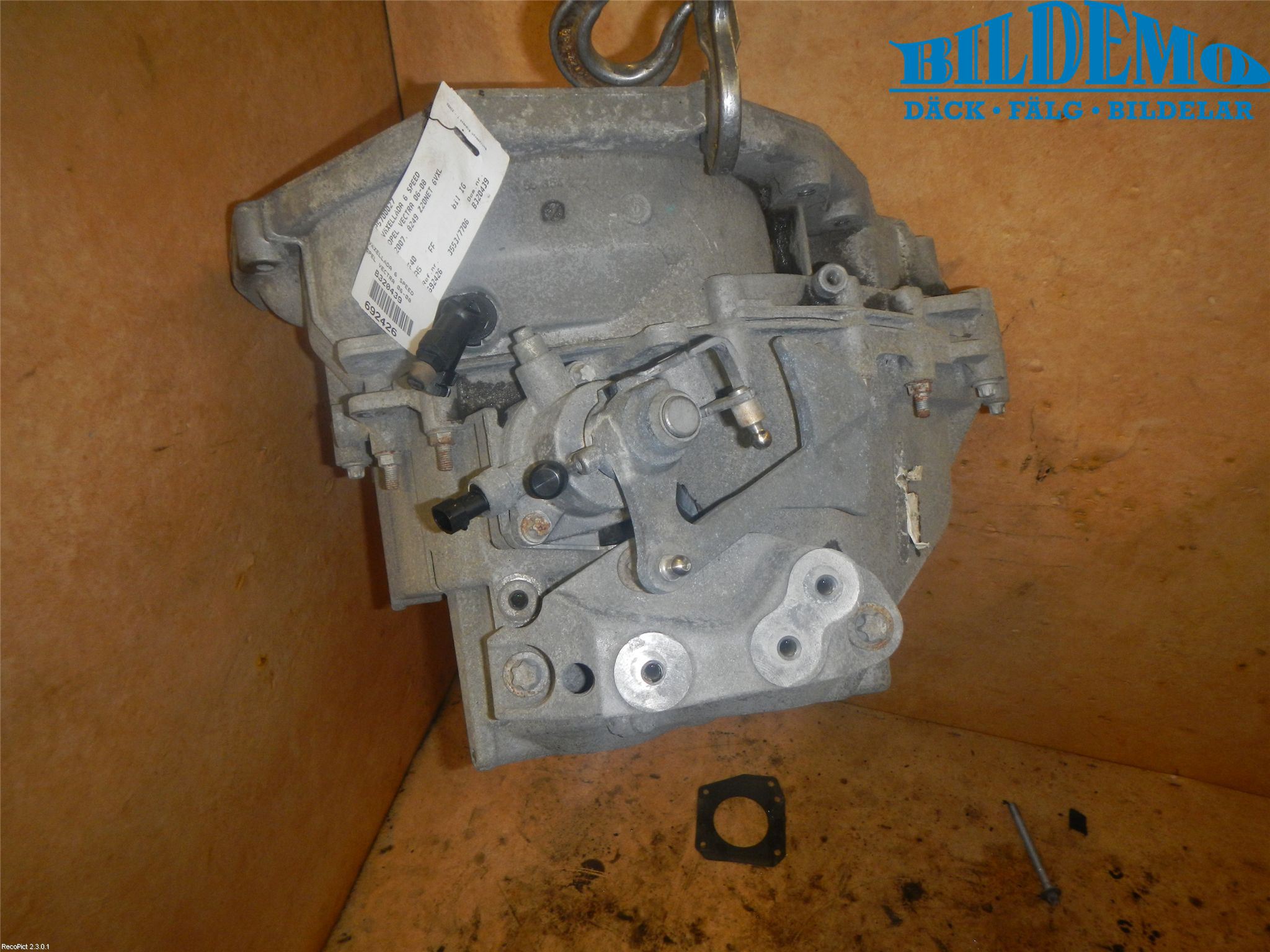Opel VECTRA C 06-08 Gearkasse 6 Trinn