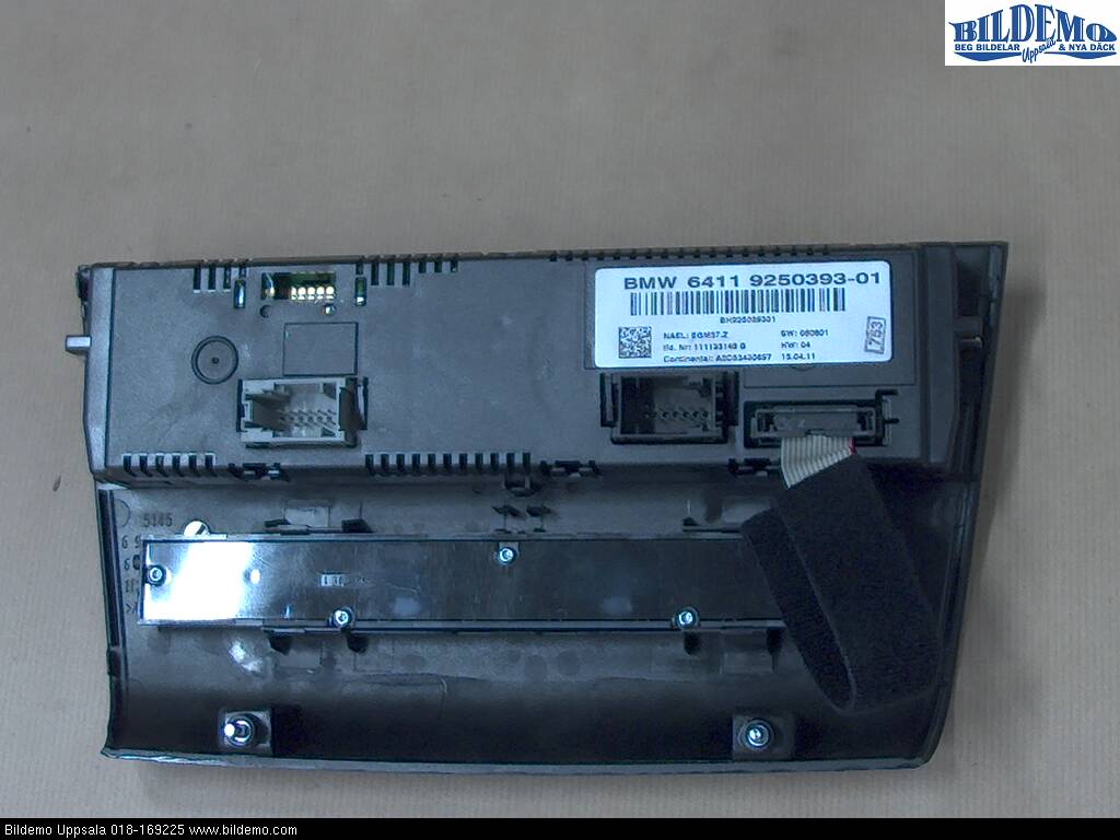 BMW 1 E87/81 5D/3D 03-11 Varme Ac Betjening-Display