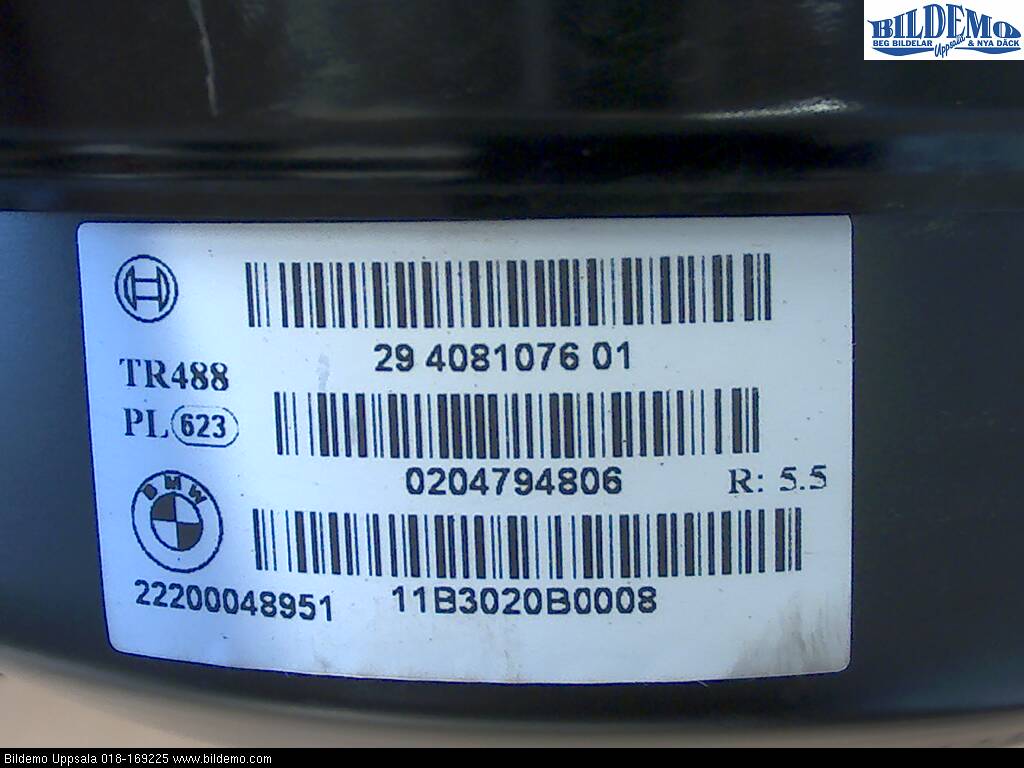 BMW 1 F20/F21 11-19 Bremseservo
