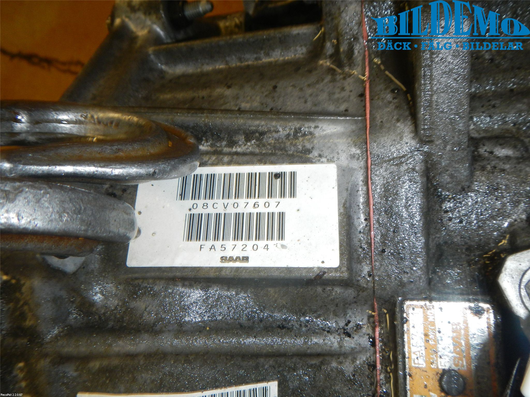 Saab 9-3 VER2/VER3 08-15 Gearkasse Automat