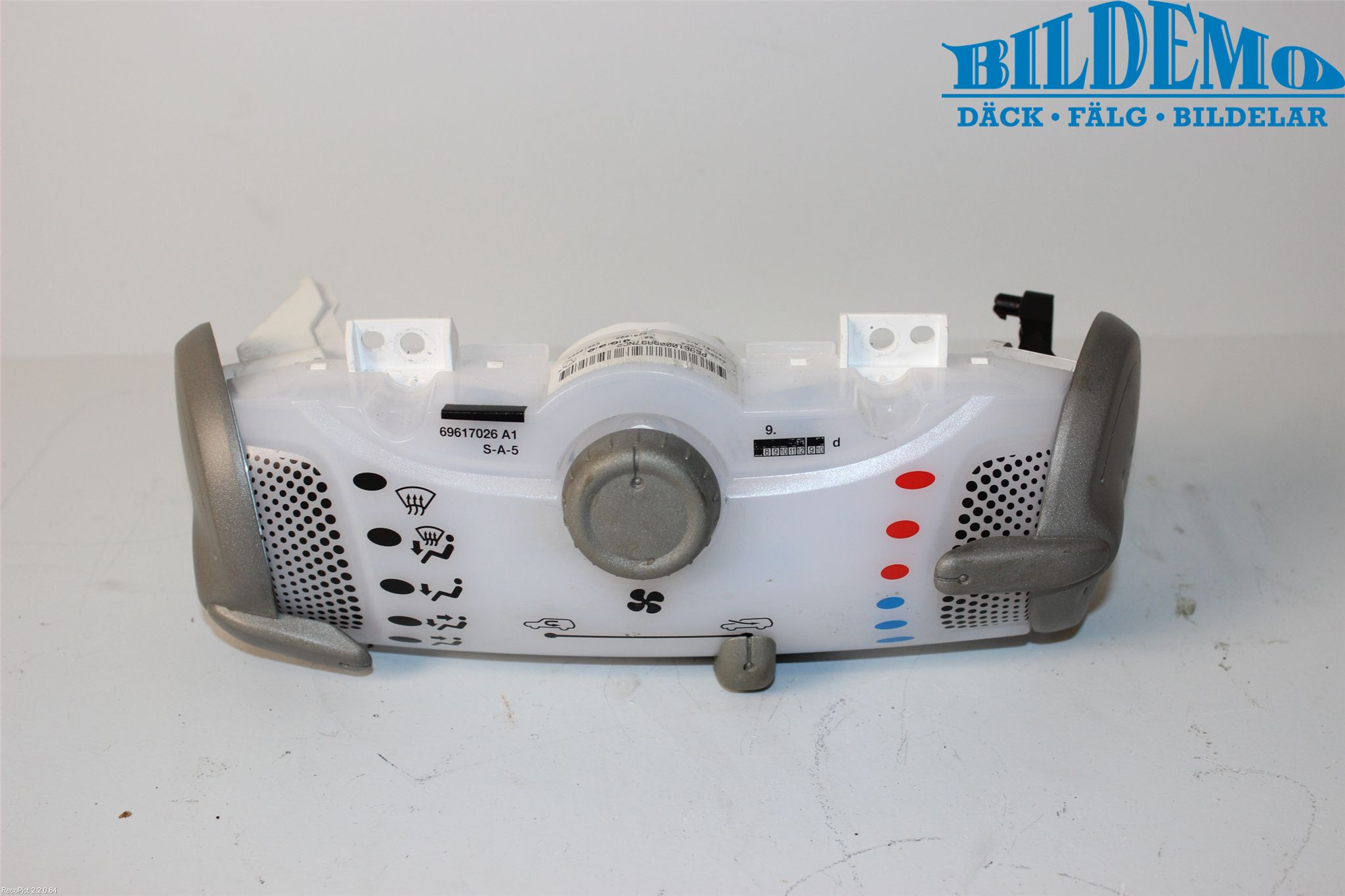 Toyota AYGO 06-14 Varme Ac Betjening-Display
