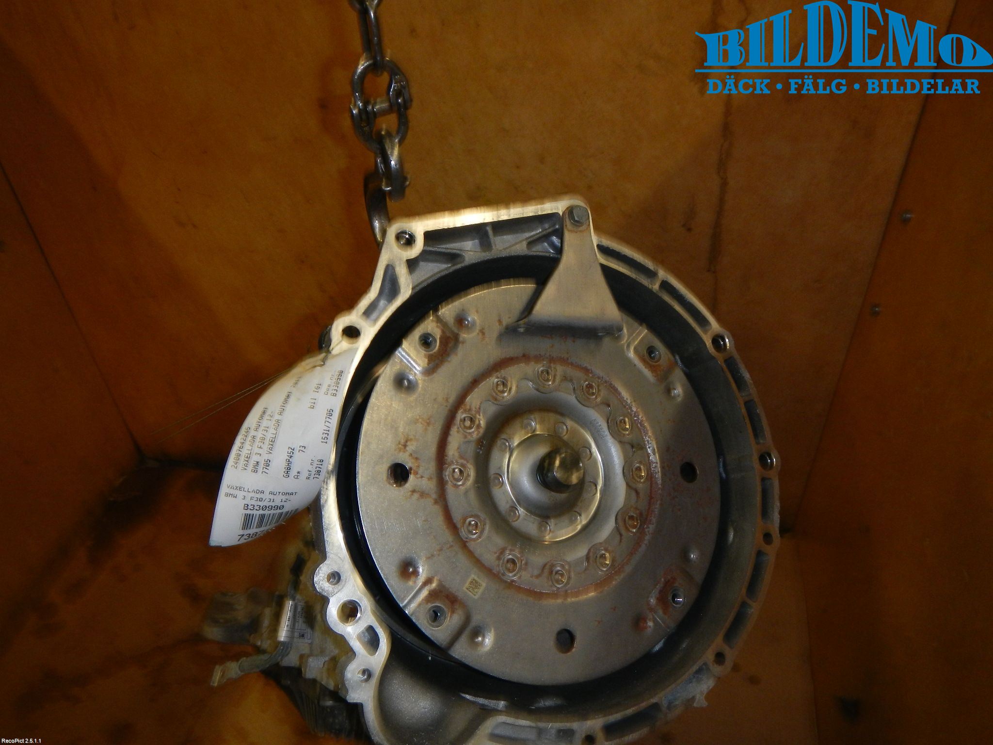BMW 3 F30/F31/F80 12-19 Gearkasse Automat