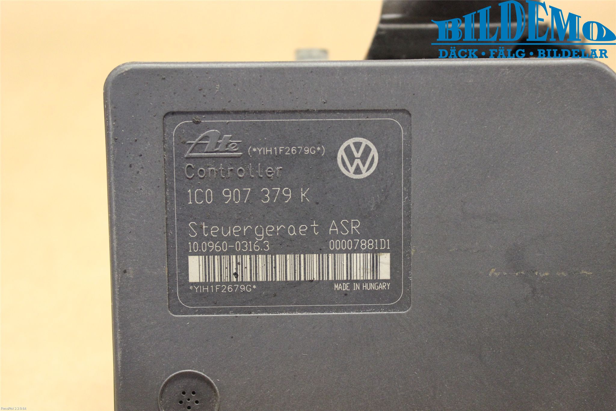 Volkswagen VW GOLF IV 98-06 Abs Hydraulikkaggregat
