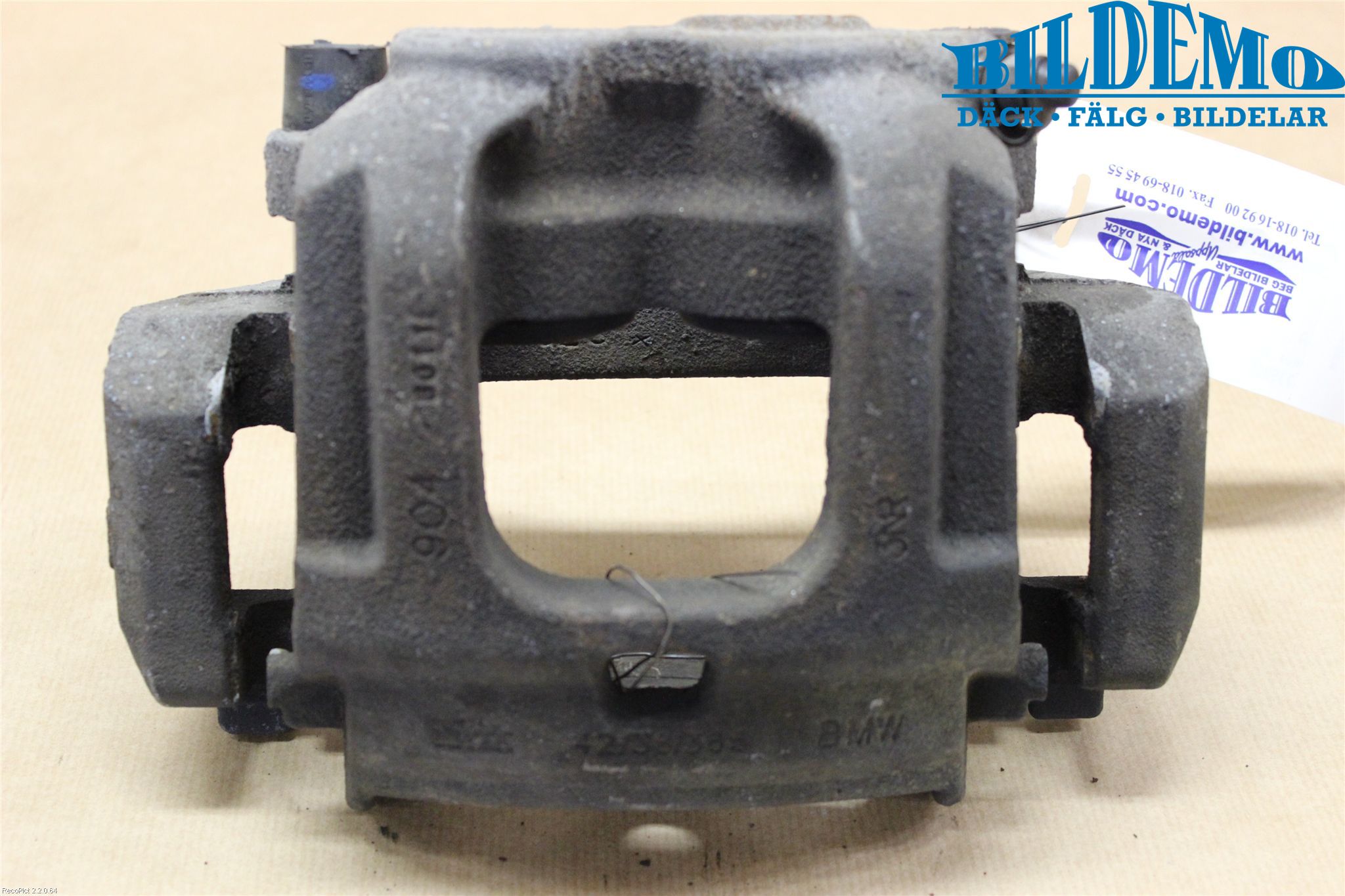BMW X6 E71/E72   08-14 Bremsecaliper Foran Høyre