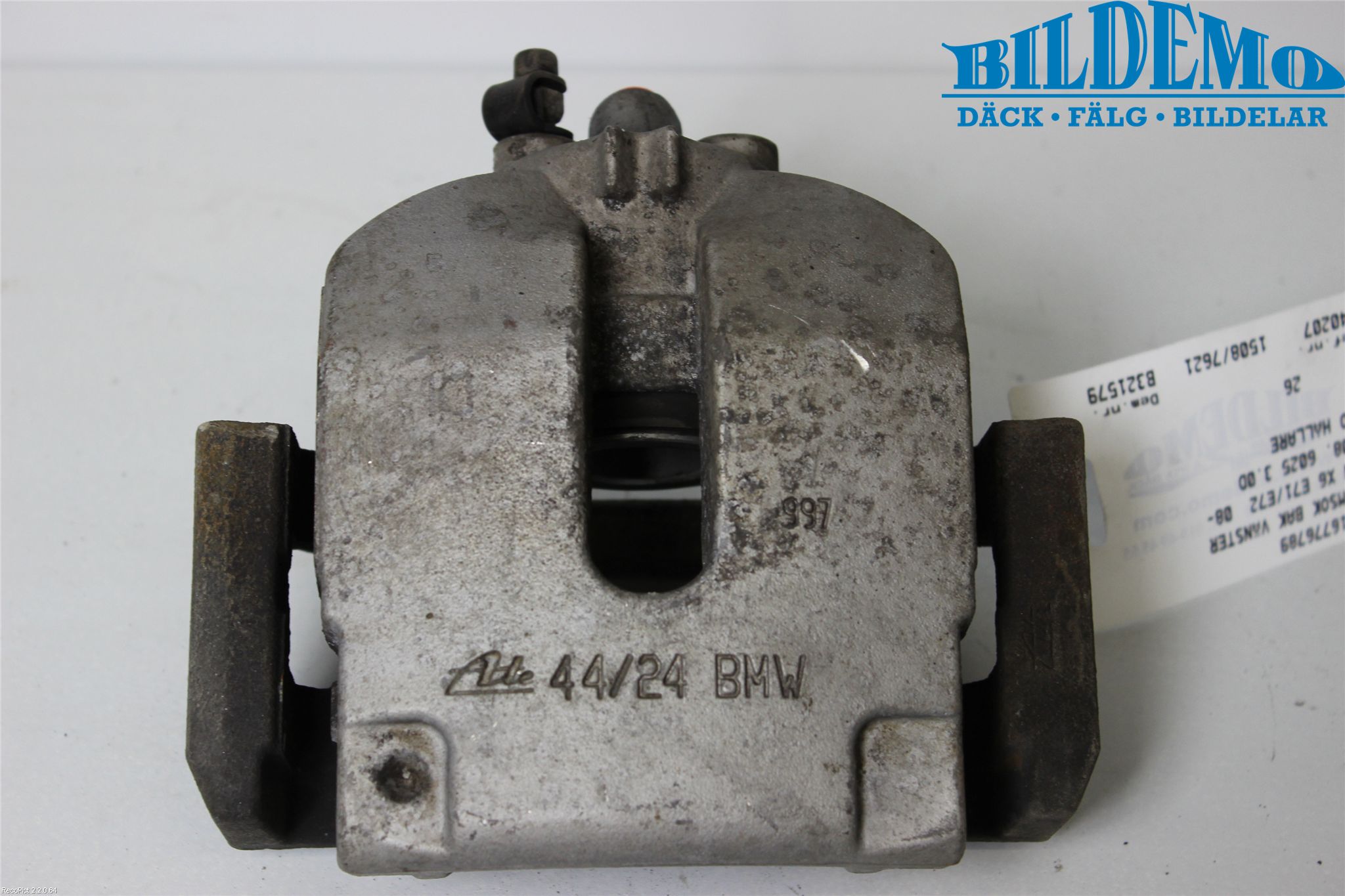 BMW X6 E71/E72   08-14 Bremsecaliper Bak Venstre