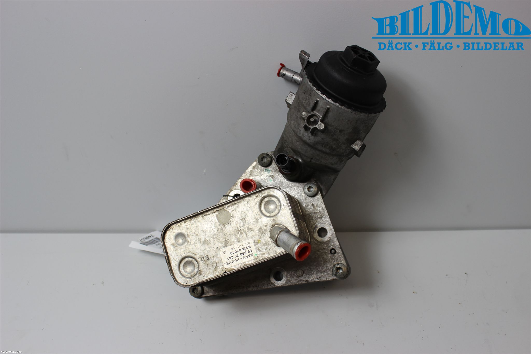 Saab 9-3 VER 2 Oljefilterholder