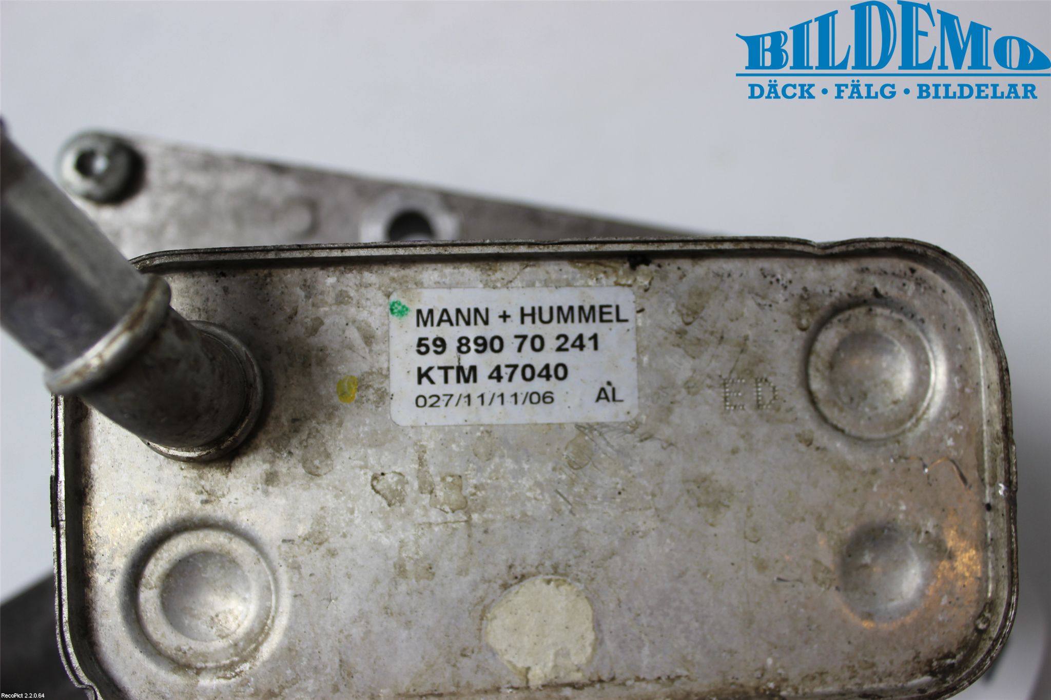 Saab 9-3 VER 2 Oljefilterholder