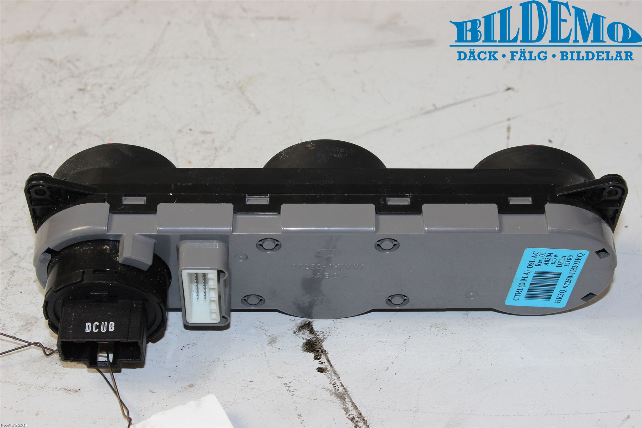 Kia CEED 06-12 Varme Ac Betjening-Display
