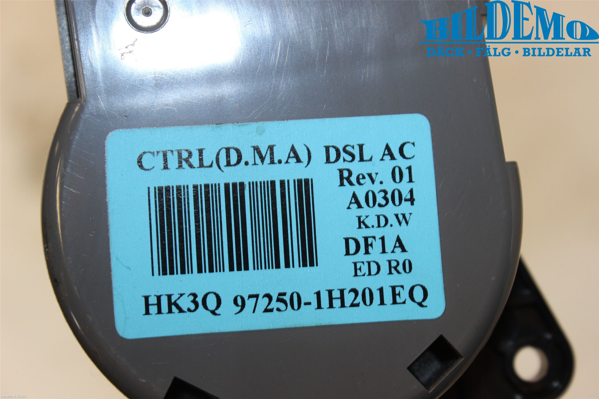 Kia CEED 06-12 Varme Ac Betjening-Display