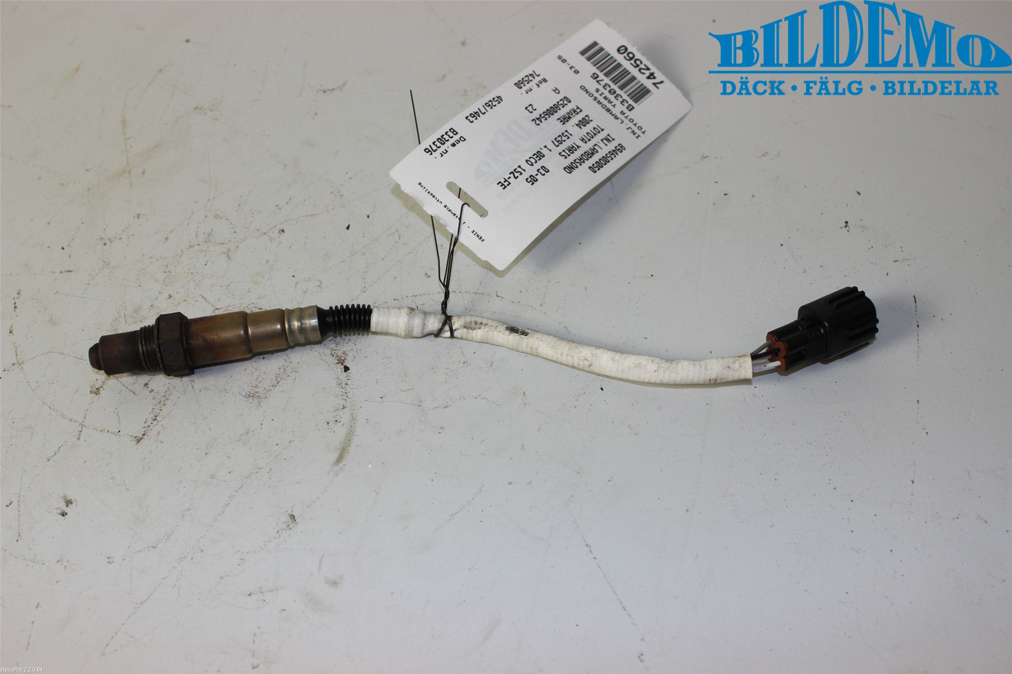 Toyota YARIS P1 03-05 Inns Lambdasonde