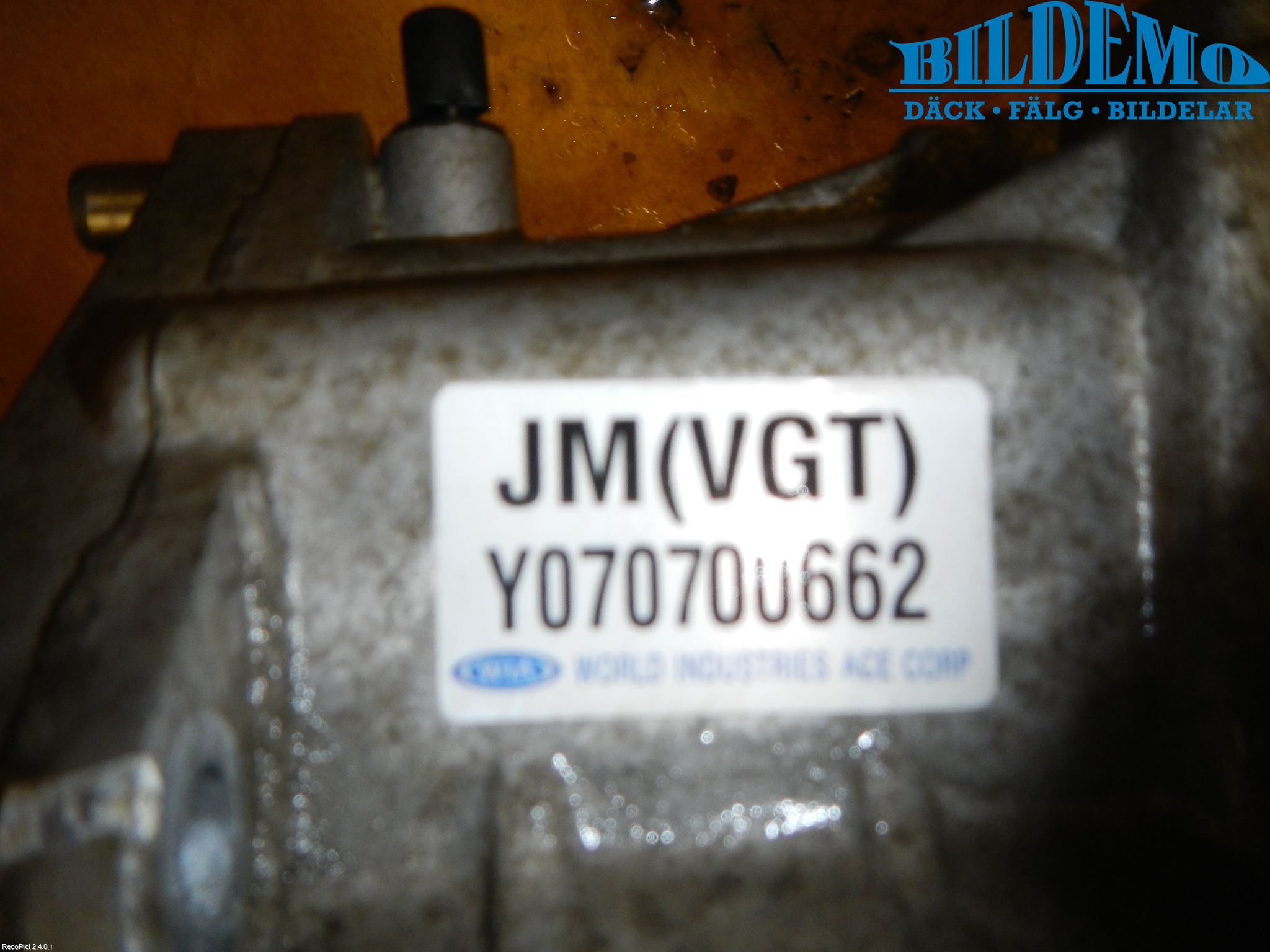 Kia SPORTAGE (JE) 05-10 Gearkasse Fordelingskasse