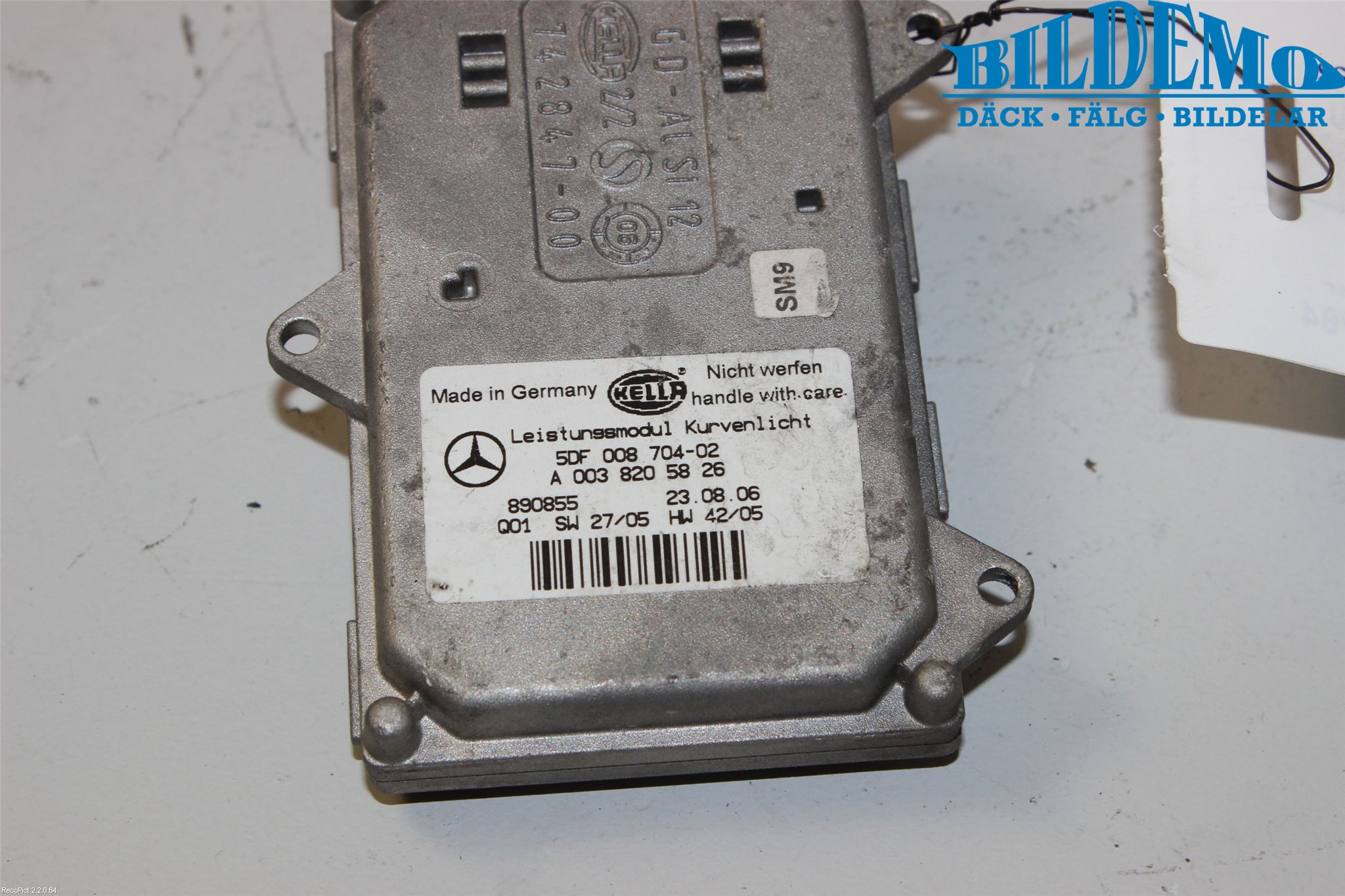 Mercedes-Benz MB CLS (C219) 03-11 Styreenhet Xenon