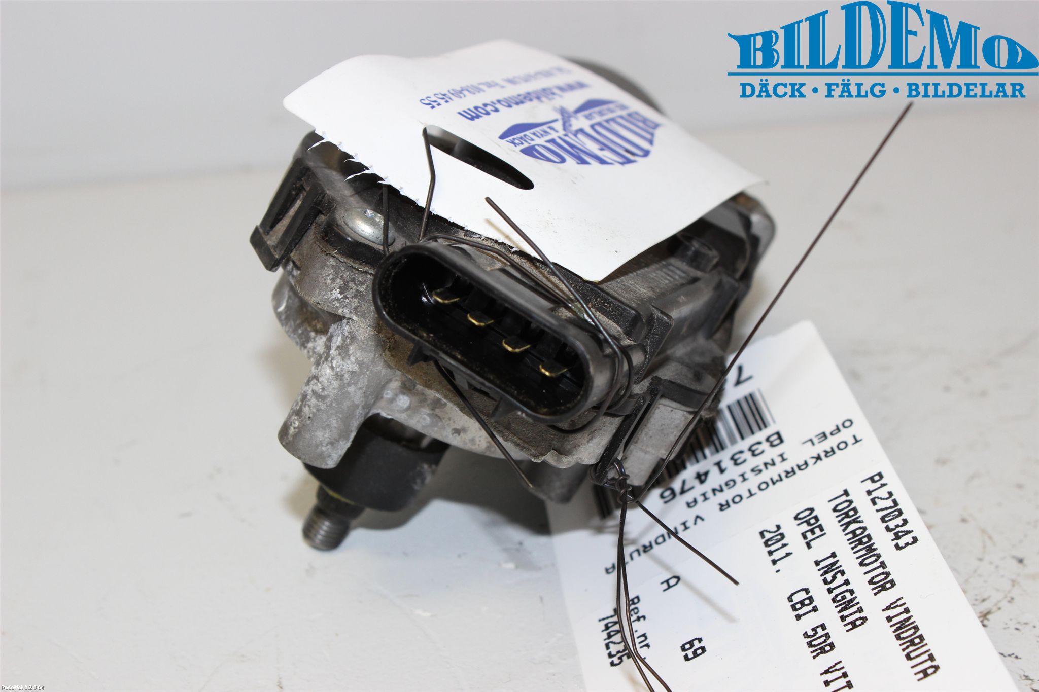 Opel INSIGNIA 09-16 Viskermotor Frontrute