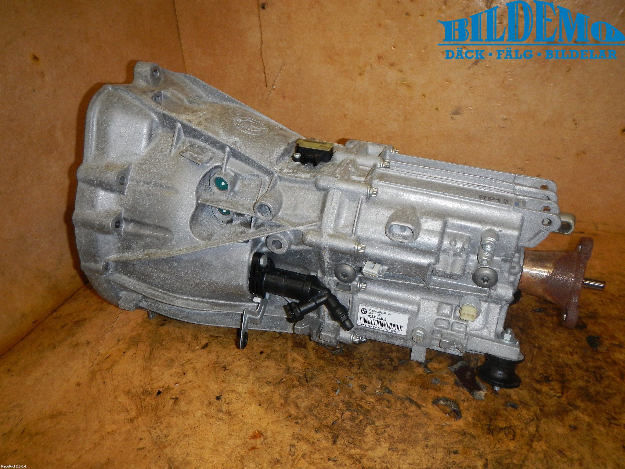 BMW Z4 E89 09-16 Gearkasse 6 Trinn