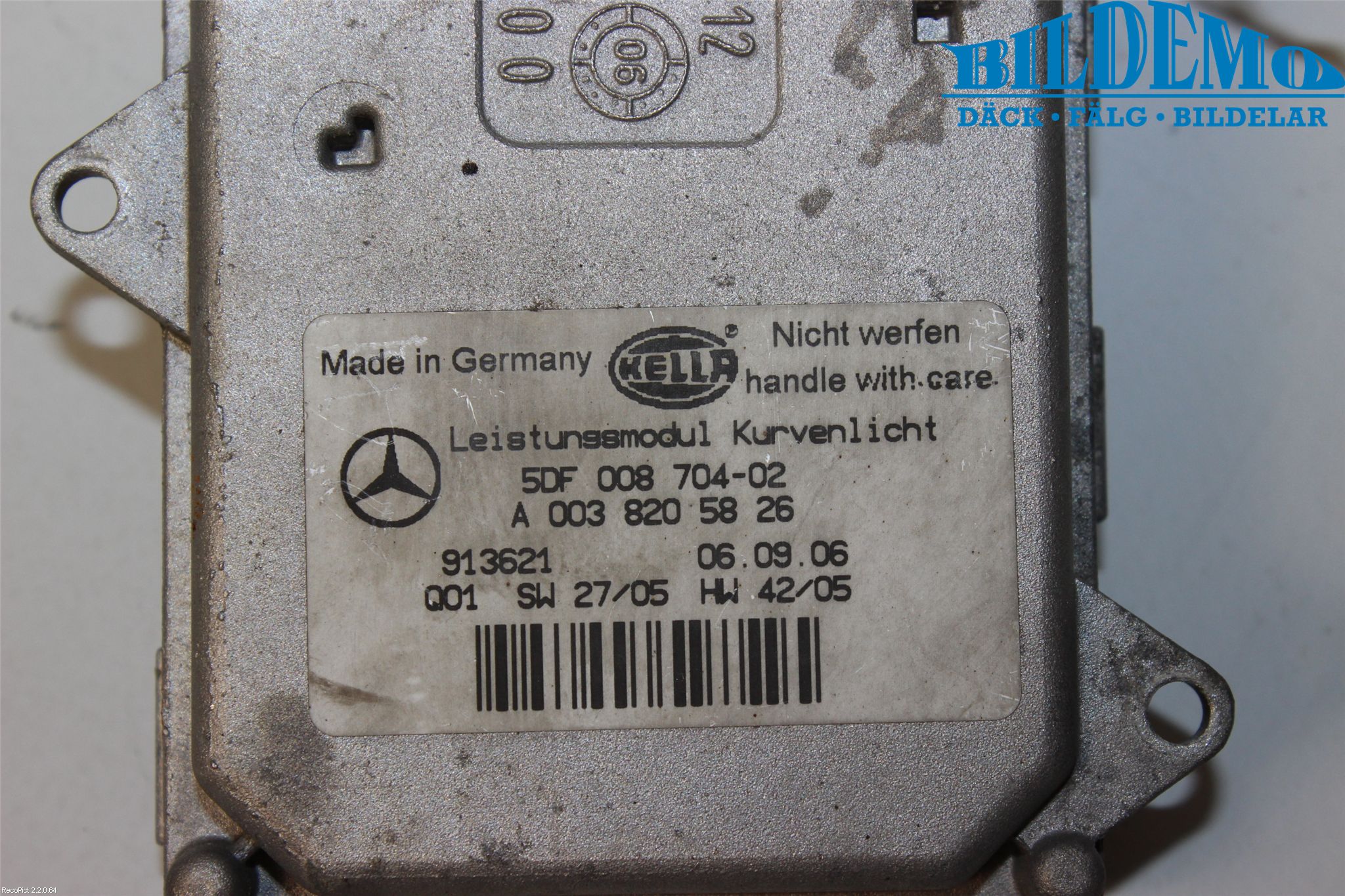 Mercedes-Benz MB CLS (C219) 03-11 Styreenhet Xenon