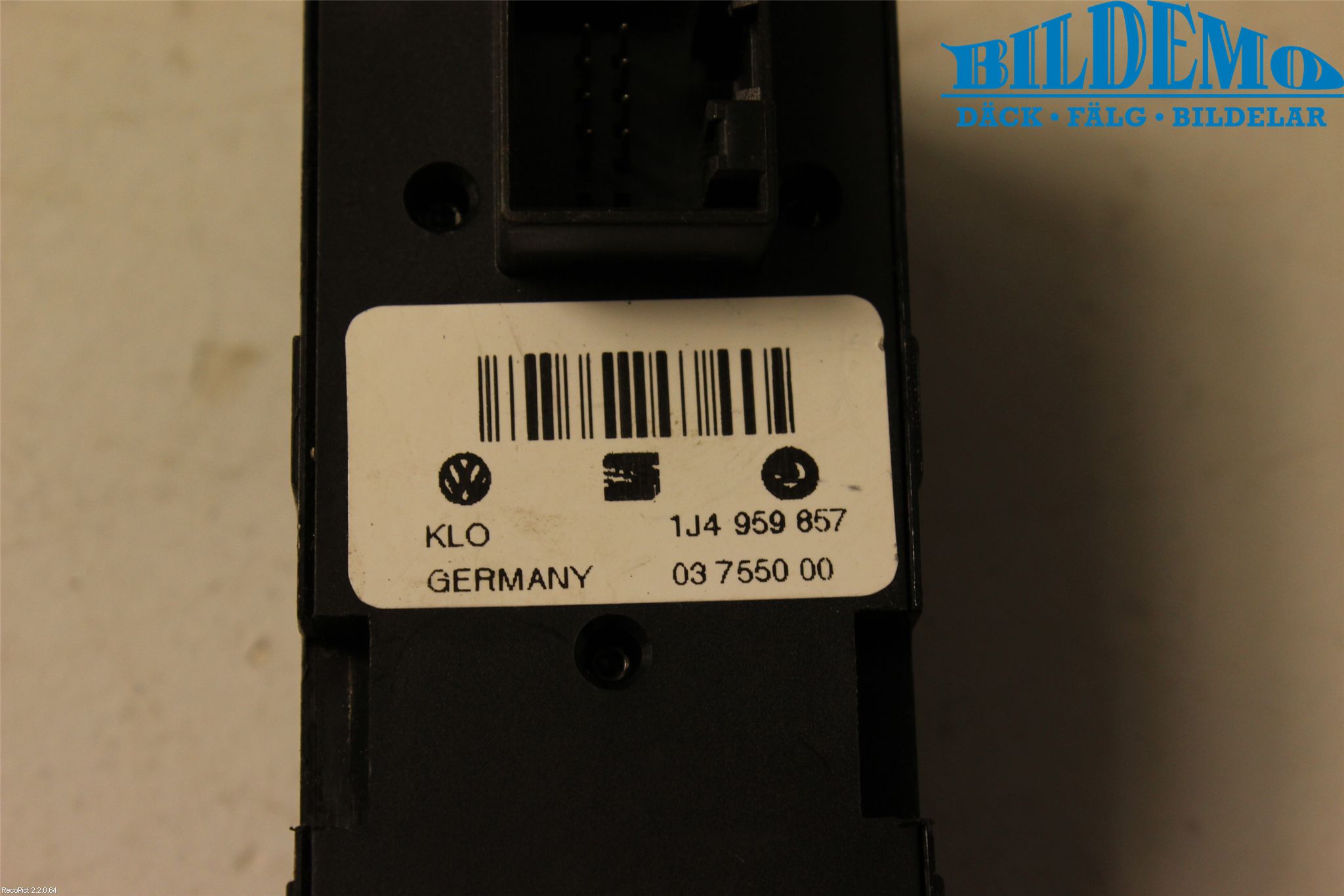 Volkswagen VW PASSAT 97-00 Bryter Vindusheis