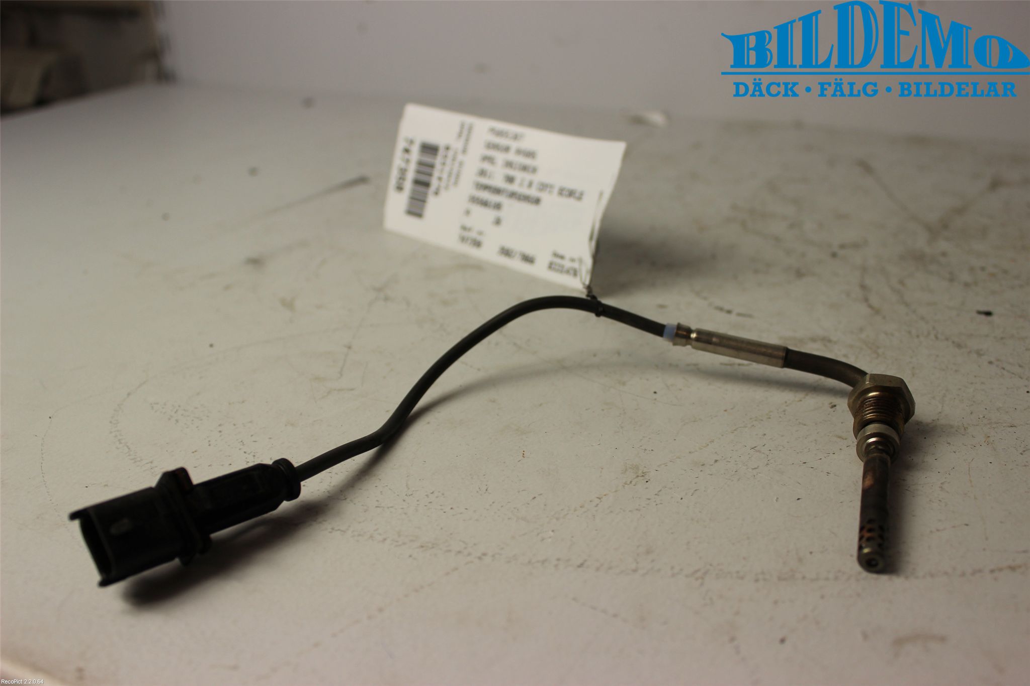 Opel INSIGNIA 09-16 Sensor Eksos