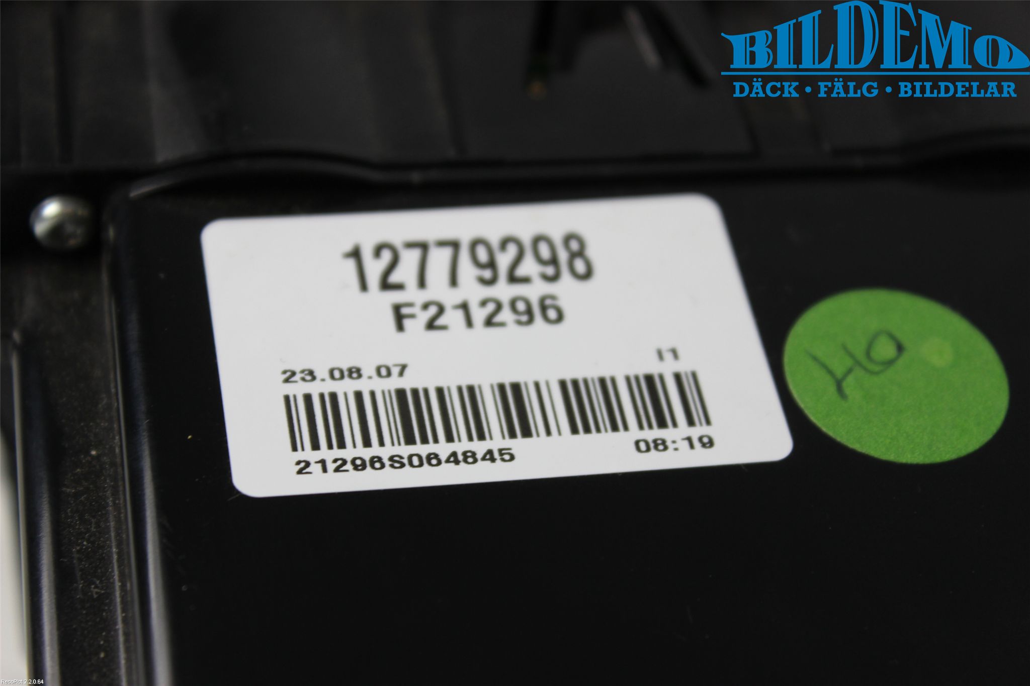 Saab 9-5     06-10 Varme Ac Betjening-Display