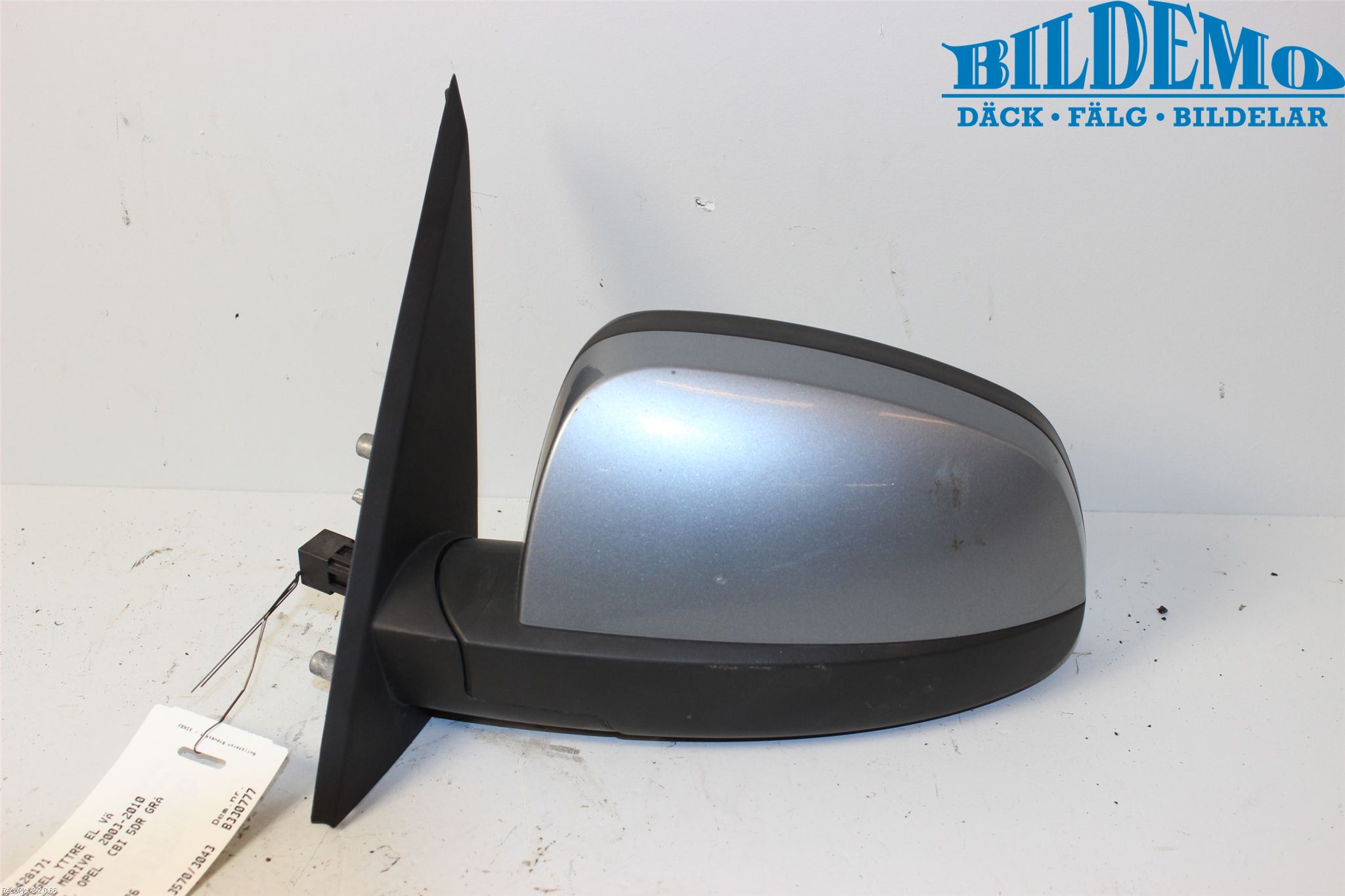 Opel MERIVA A   03-10 Speil V M-El Justering