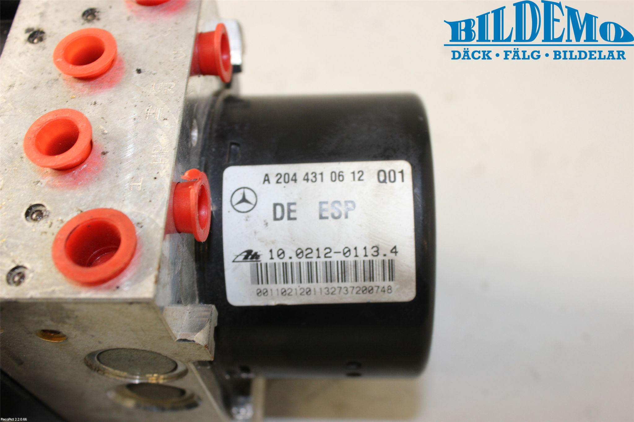Mercedes-Benz MB C-KLASS (W204) 07-15 Abs Hydraulikkaggregat