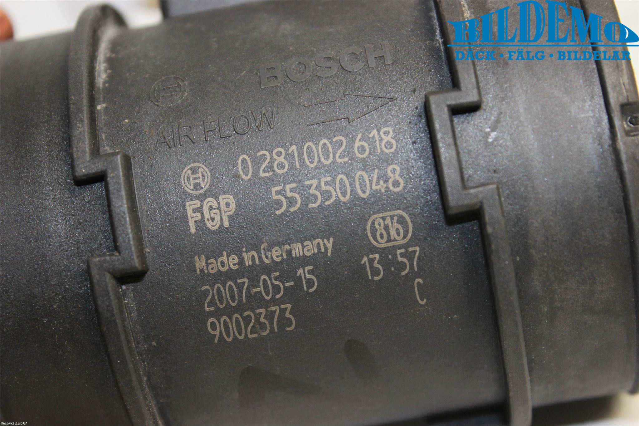 Opel ASTRA H 04-12 Inns Luftmassemåler