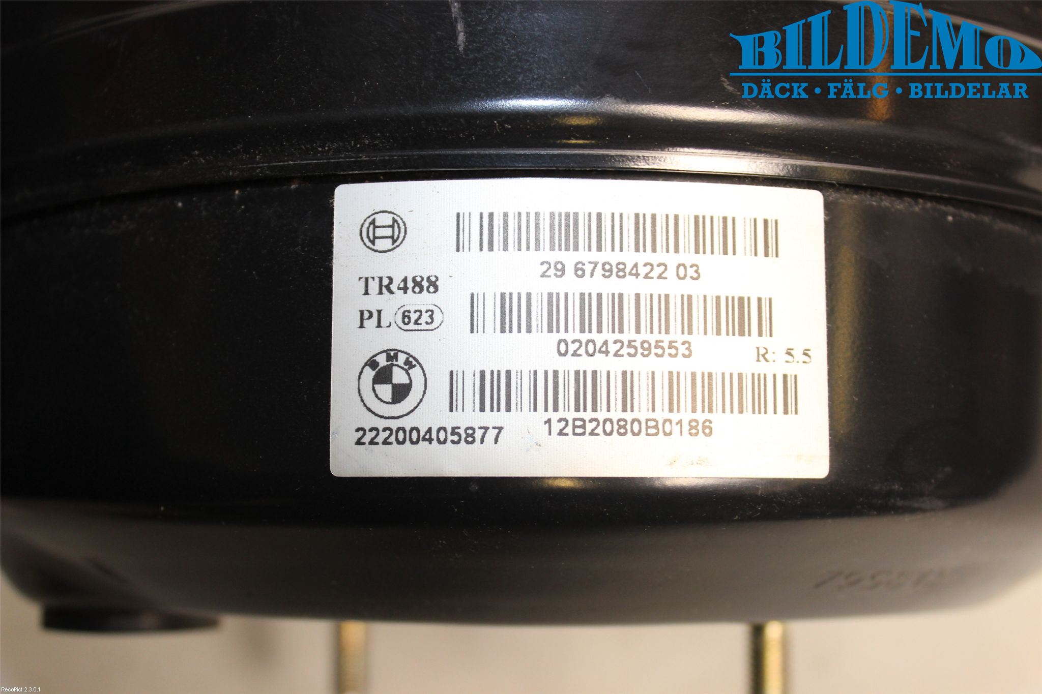 BMW 3 F30/F31/F80 12-19 Bremseservo