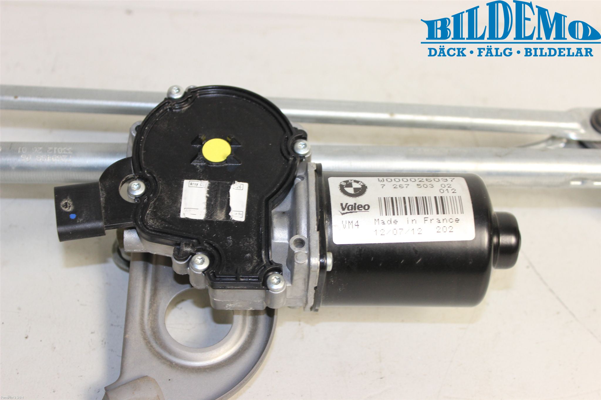 BMW 3 F30/F31/F80 12-19 Viskermotor Frontrute