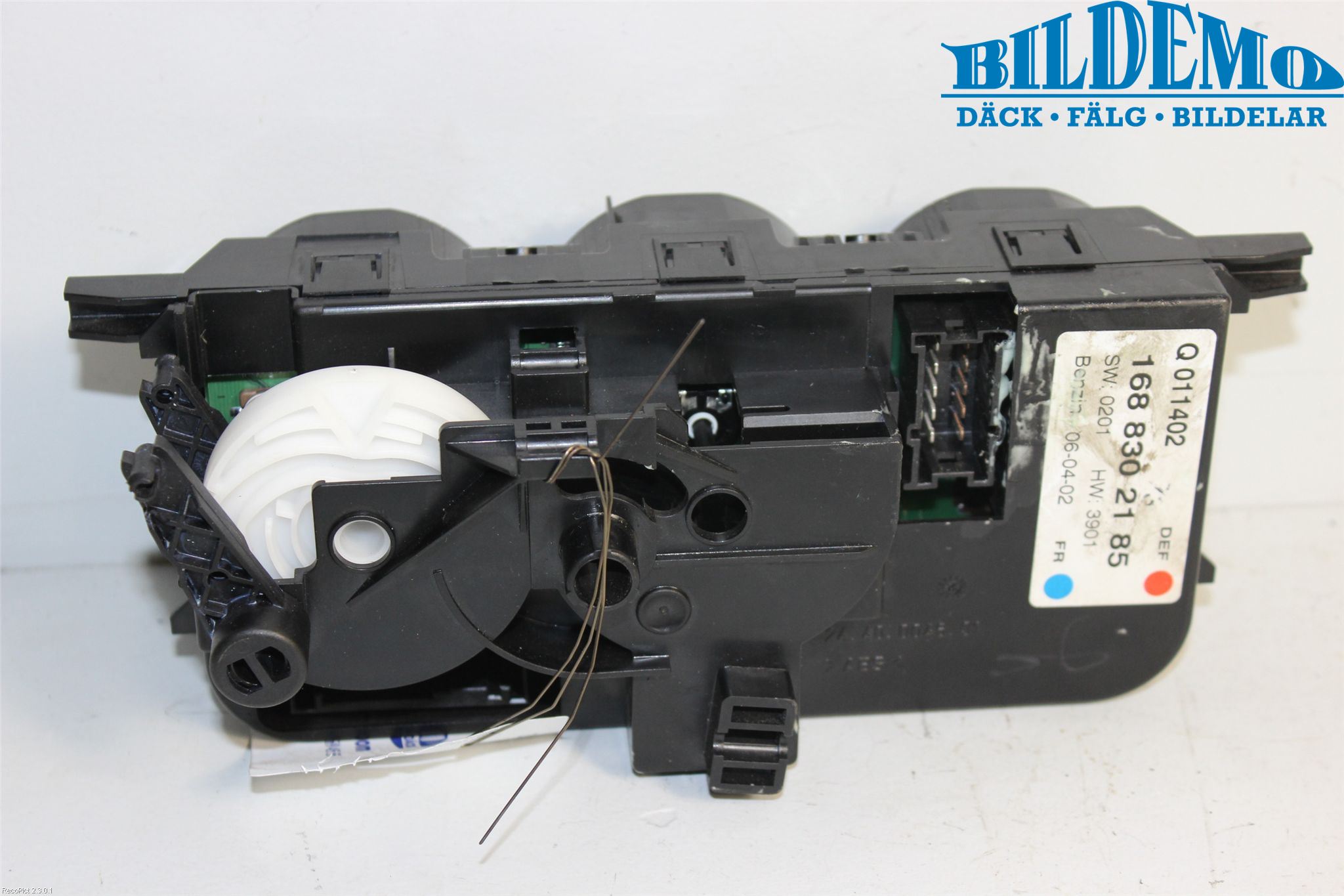 Mercedes-Benz MB A-KLASS (W168) 98-04 Varme Ac Betjening-Display
