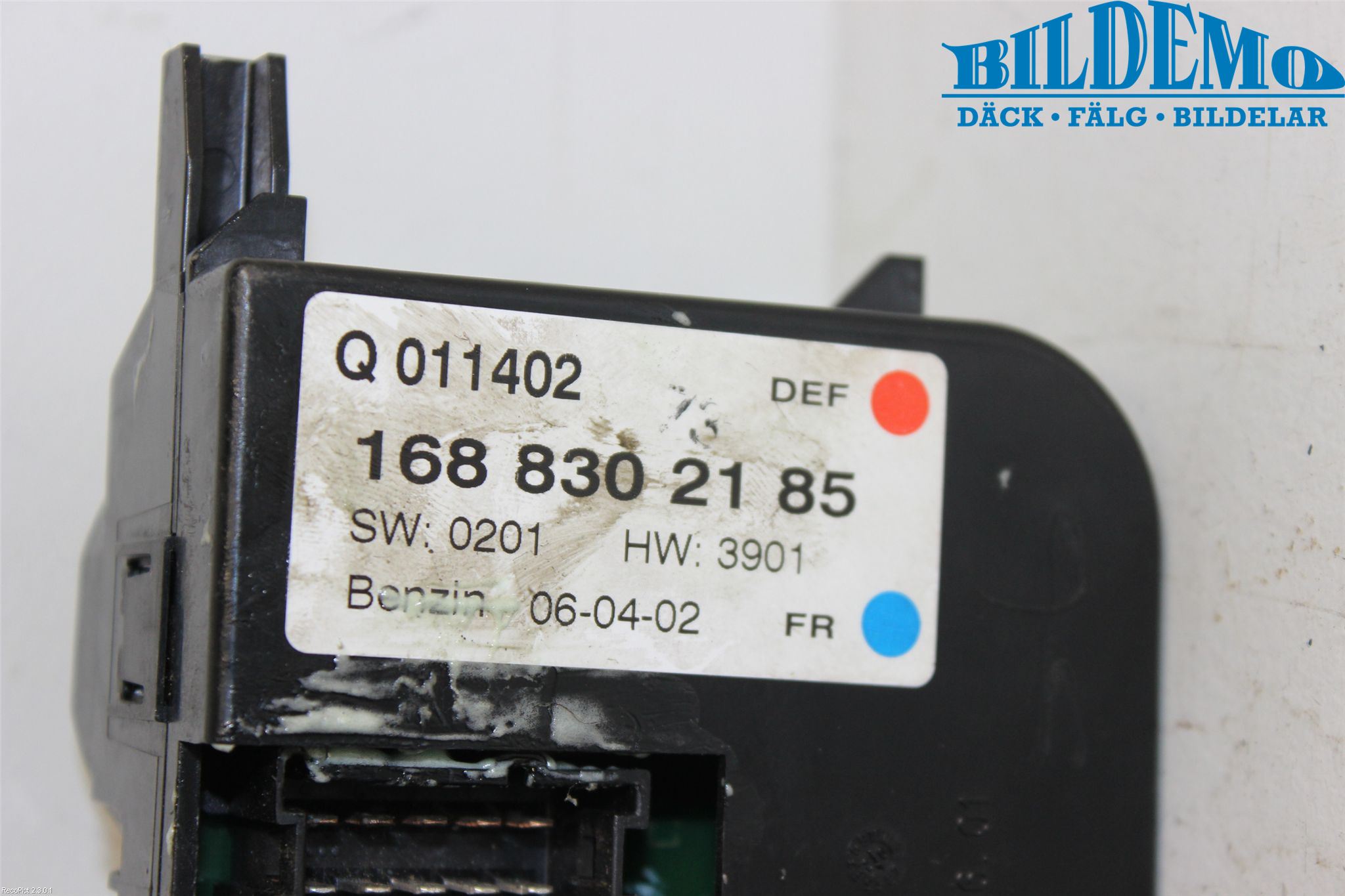 Mercedes-Benz MB A-KLASS (W168) 98-04 Varme Ac Betjening-Display