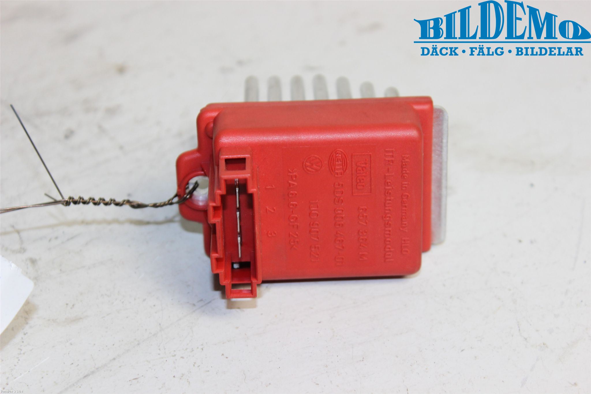 Audi A3/S3     96-03 Varmeapparat Viftemotstand