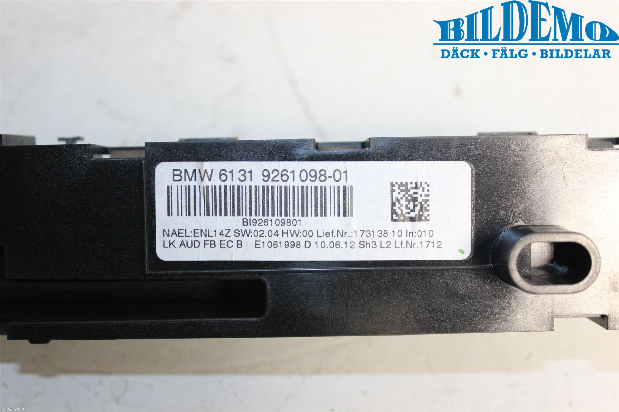 BMW 3 F30/F31/F80 12-19 Stereo Radio Øvrig