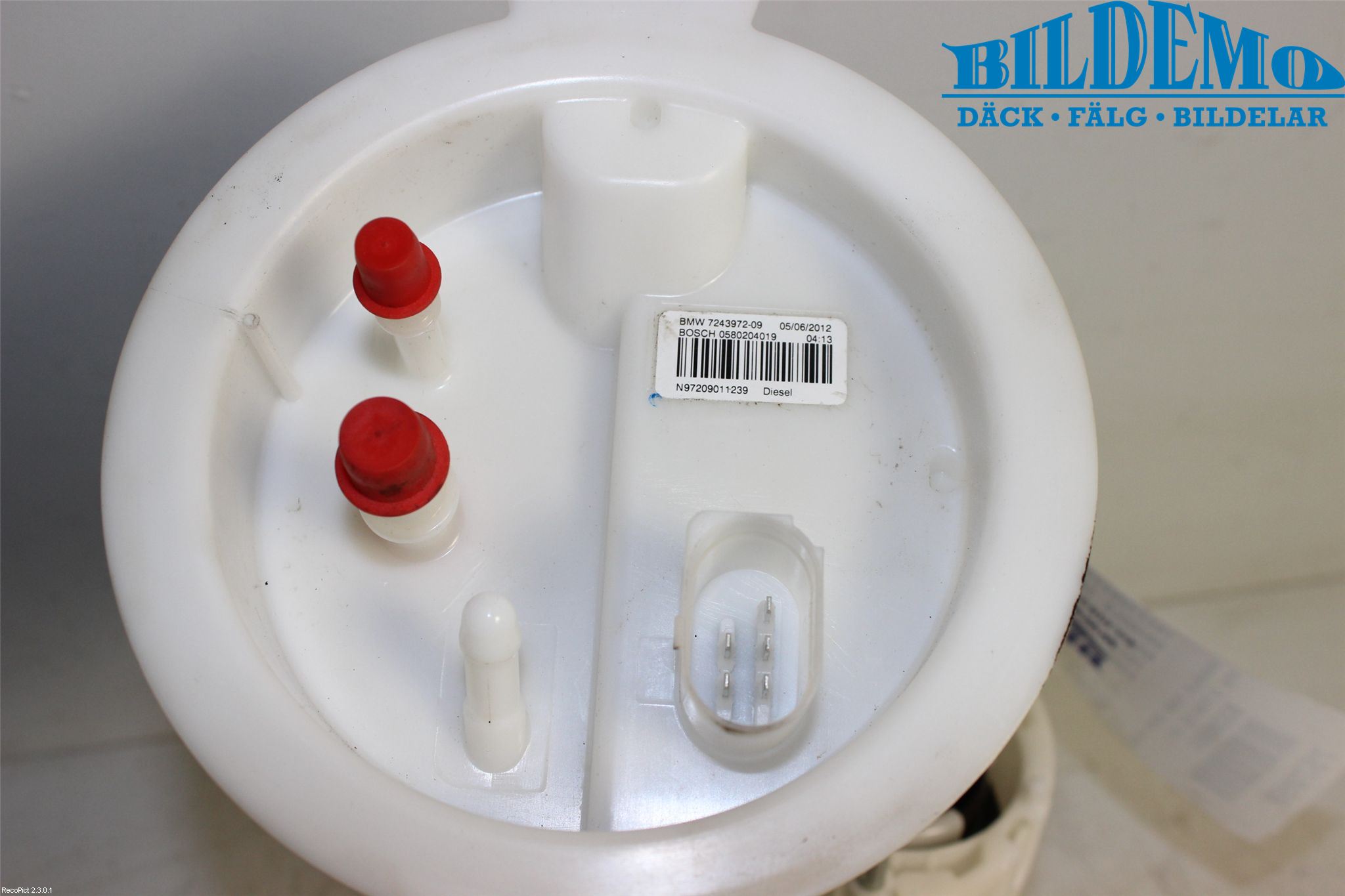 BMW 3 F30/F31/F80 12-19 Drivstoff Dieselpumpe Hoved