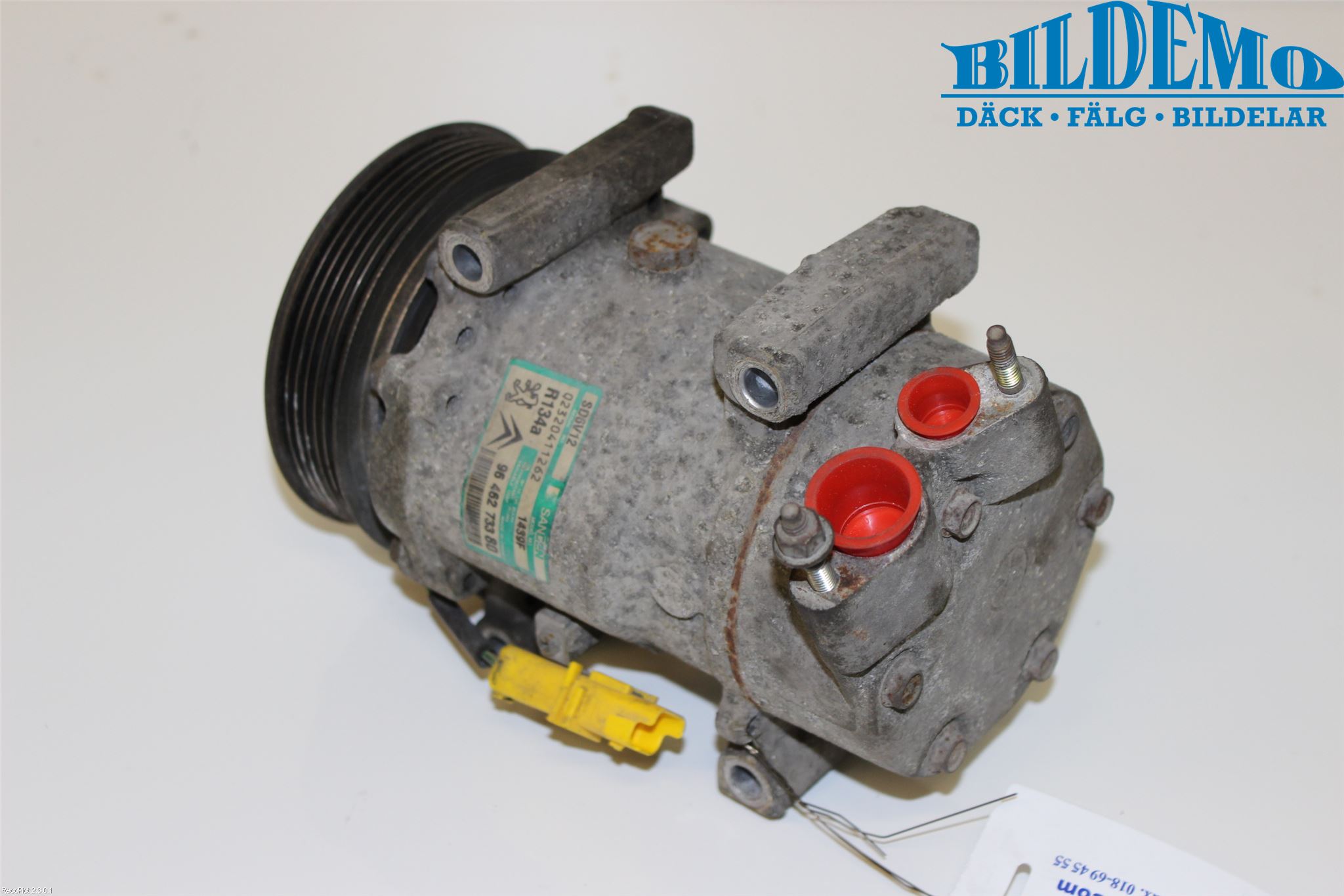 Citroen C3 -04 Varme Ac Kompressor