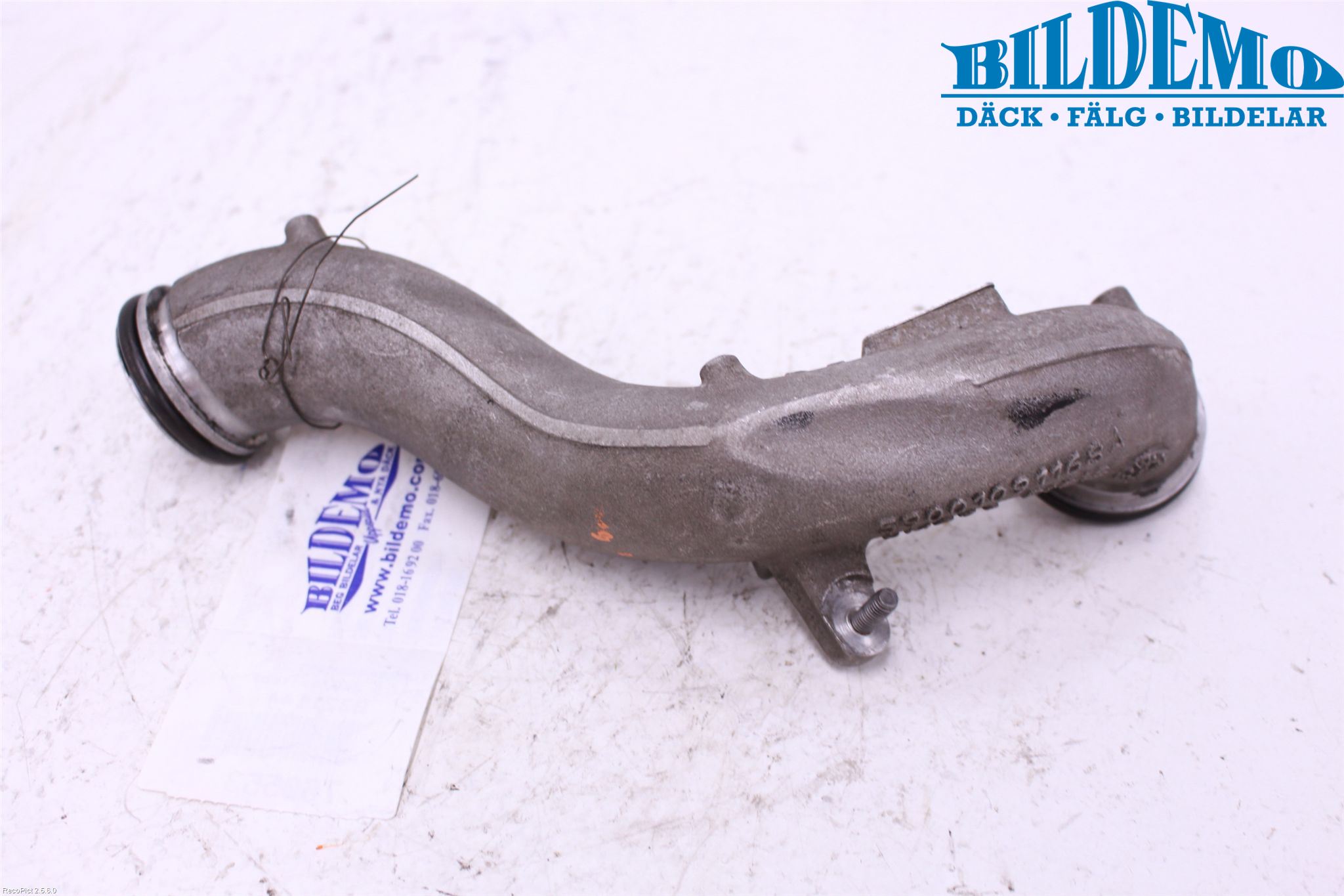 BMW 5 E60/61 Sed/Tou 02-10 Intercooler Rør-Slange