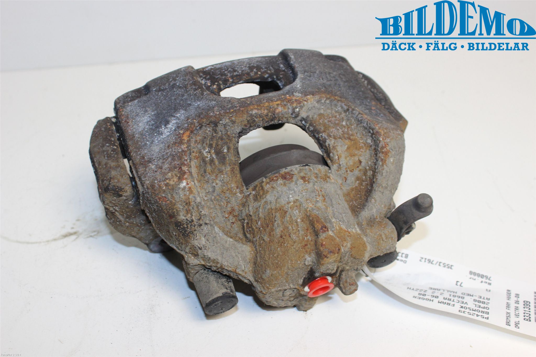 Opel VECTRA C 06-08 Bremsecaliper Foran Høyre