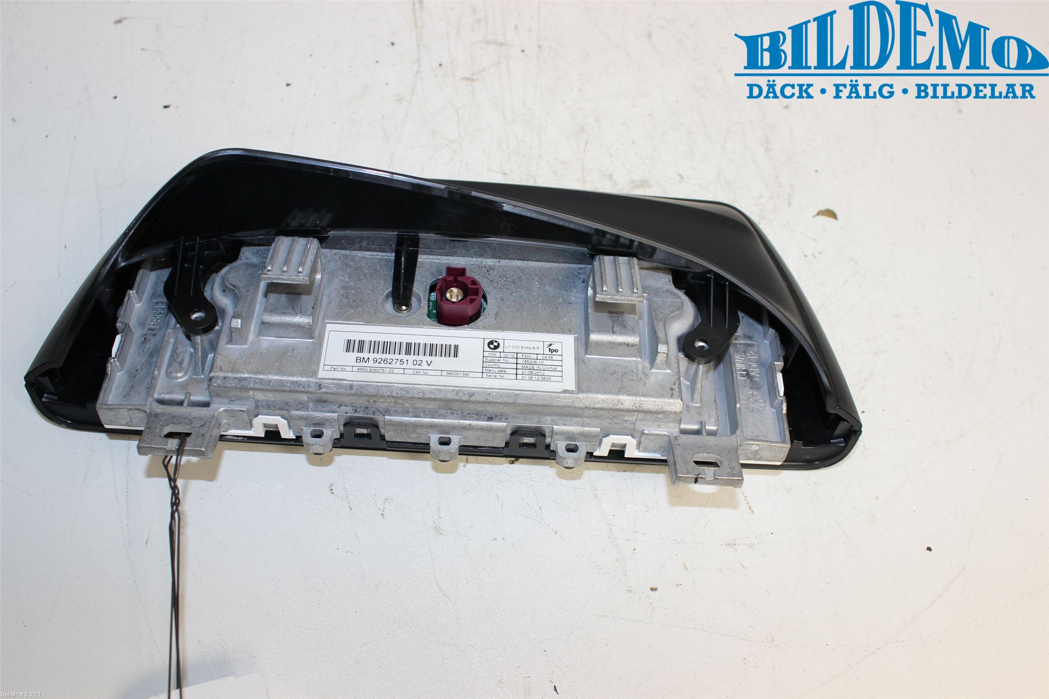 BMW 1 F20/F21 11-19 Kjørecomputer