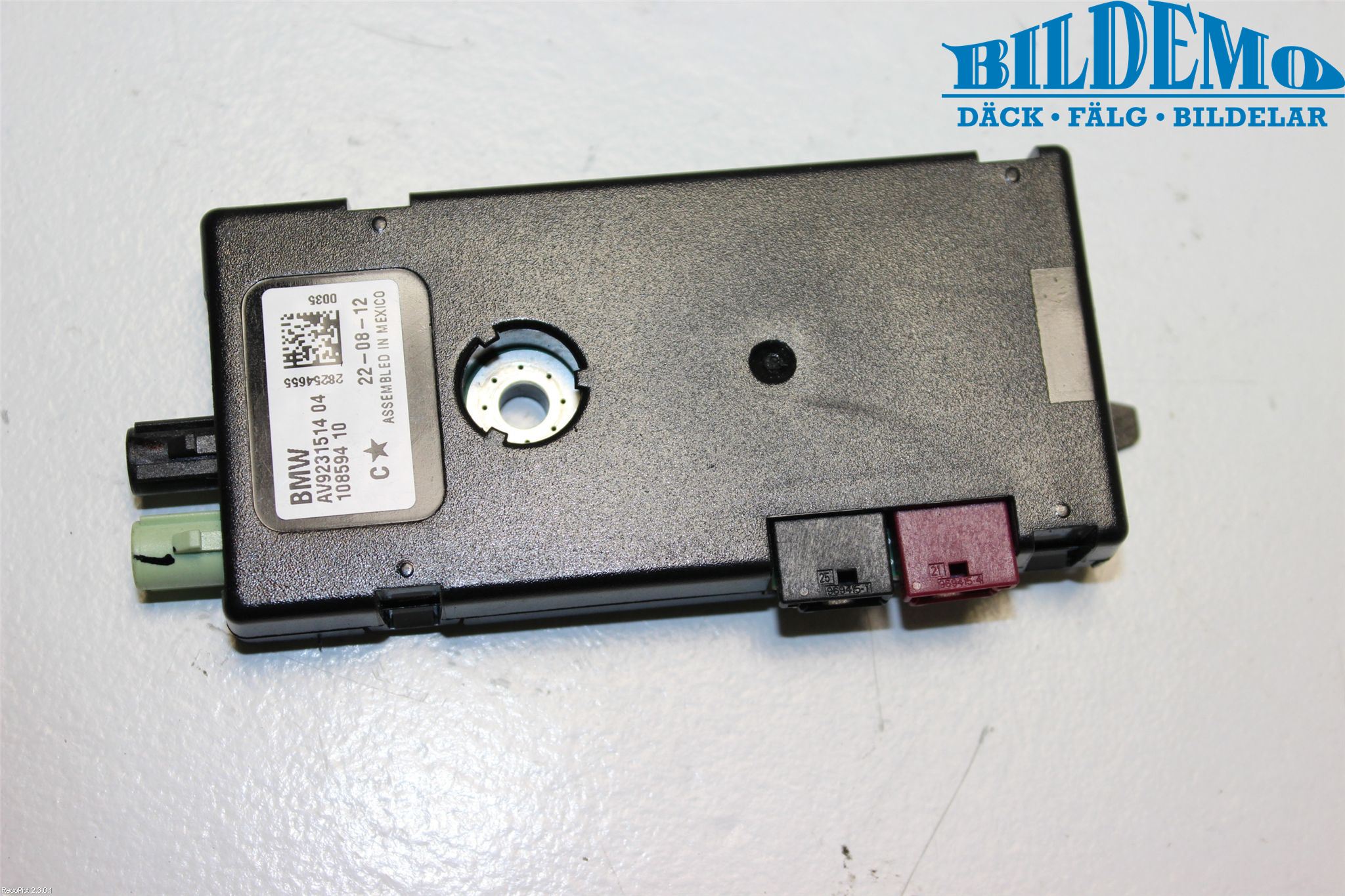 BMW 3 F30/F31/F80 12-19 Stereo Antenneforsterker