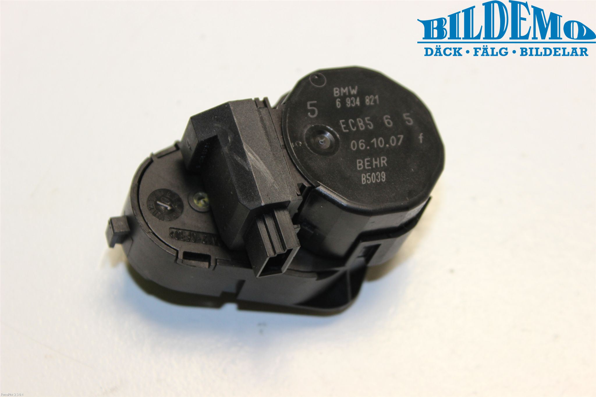 BMW X3 E83     03-10 Varme Regulering Motor
