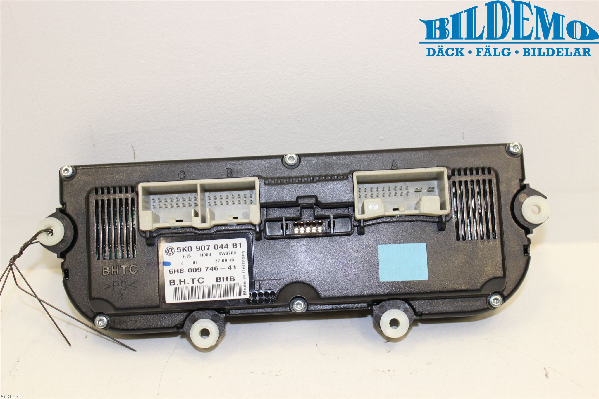 Volkswagen VW PASSAT 05-11 Varme Ac Betjening-Display