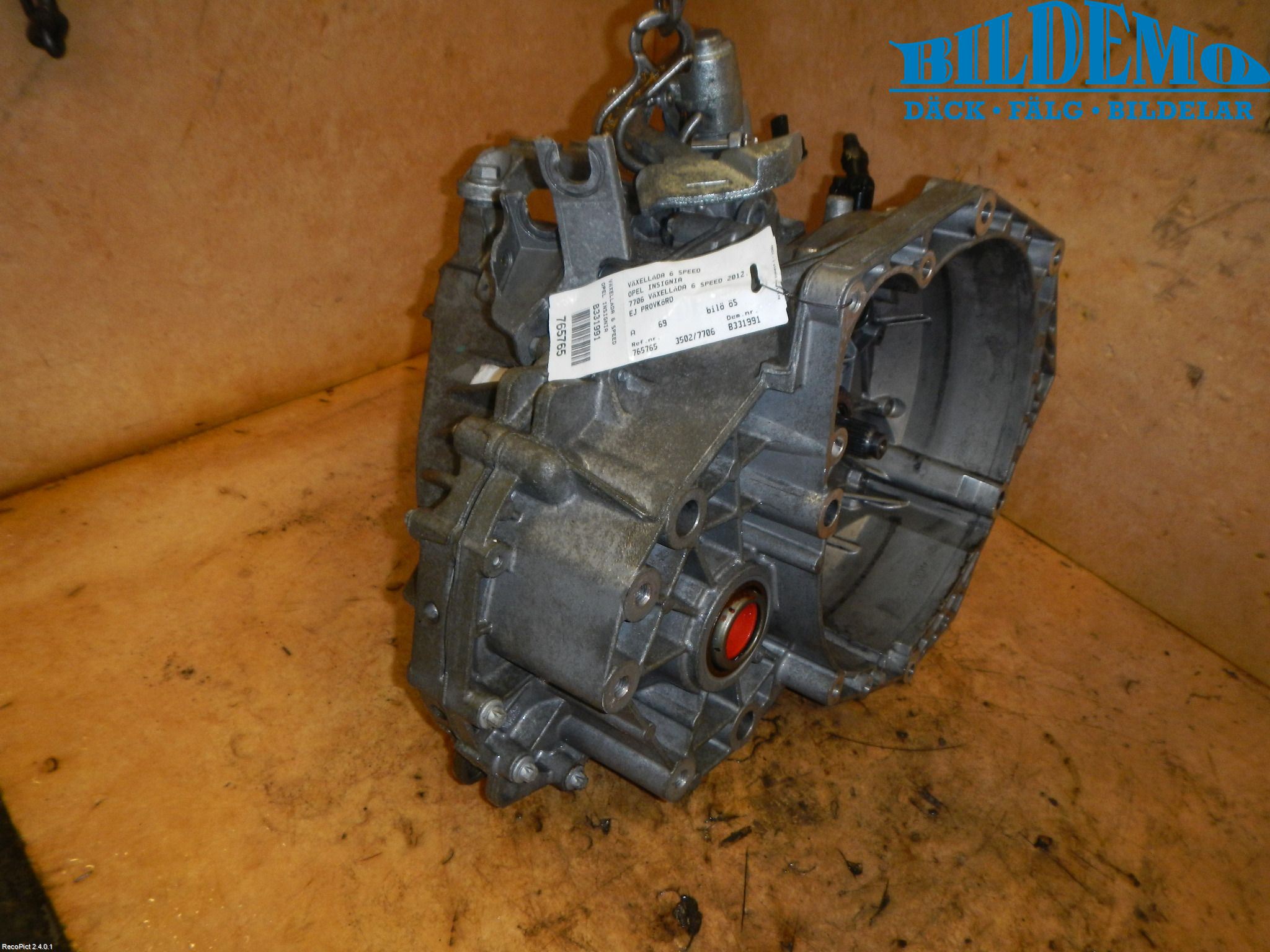 Opel INSIGNIA 09-16 Gearkasse 6 Trinn