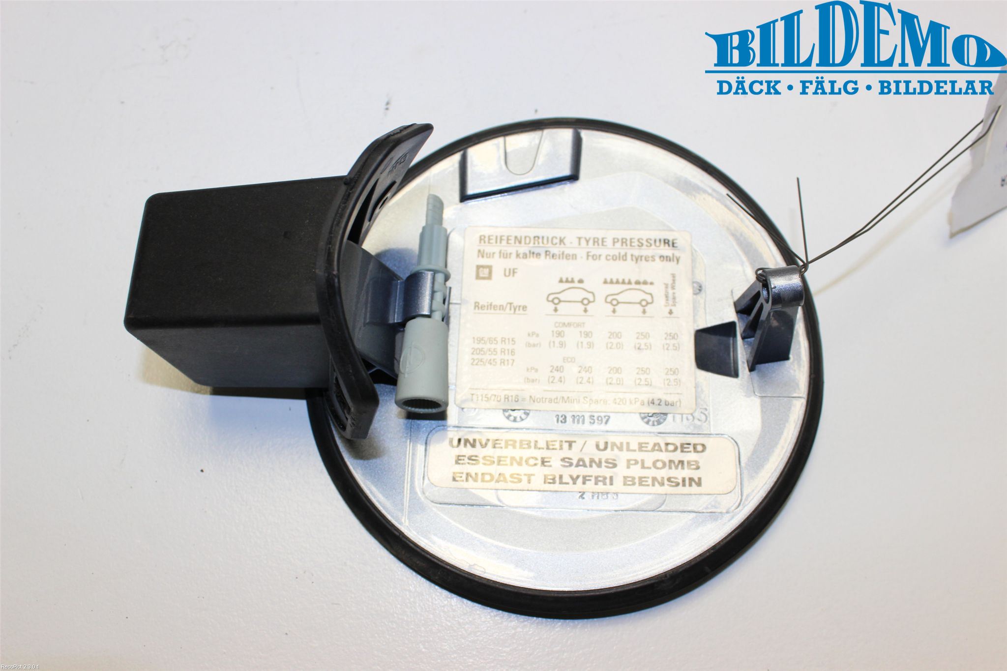 Opel ASTRA H 04-12 Drivstoff Tankluke