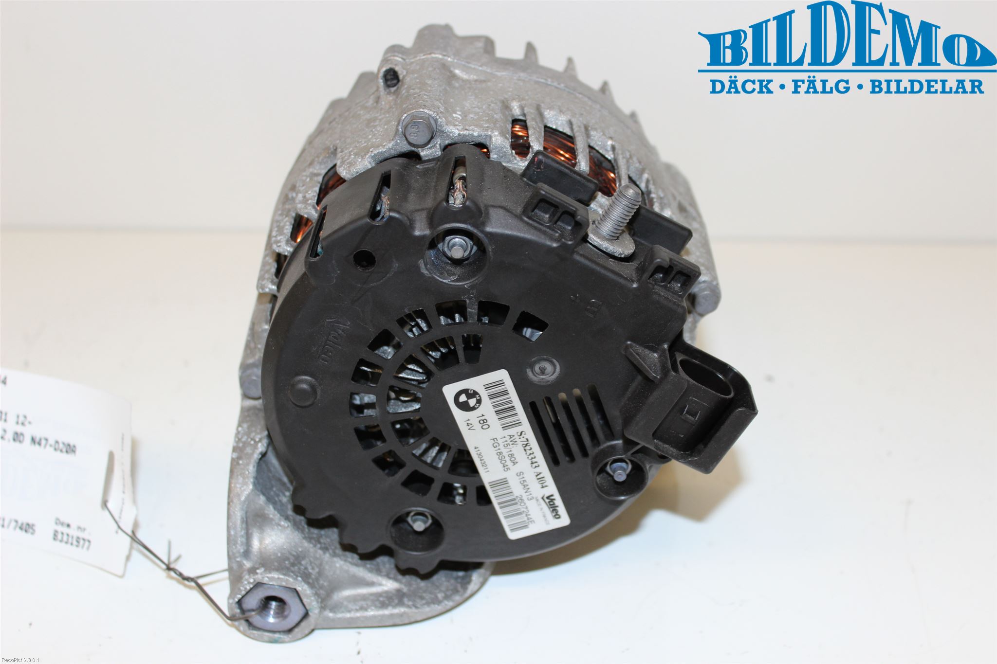 BMW 3 F30/F31/F80 12-19 Dynamo