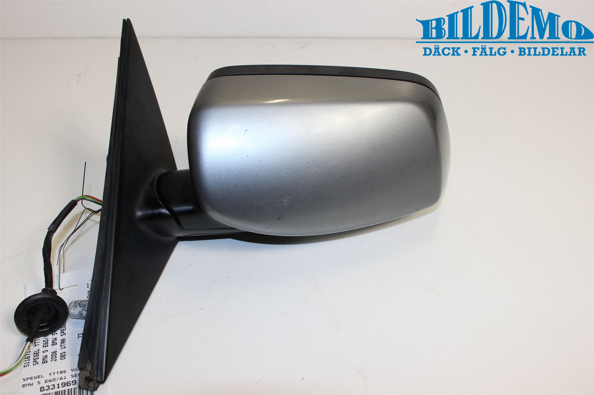BMW 5 E60/61 Sed/Tou 02-10 Speil V M-El Justering